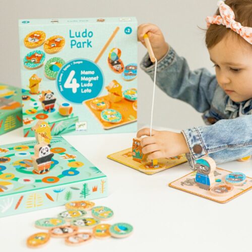 Набір ігор DJECO 4 в 1 Лудопарк (DJ01698)