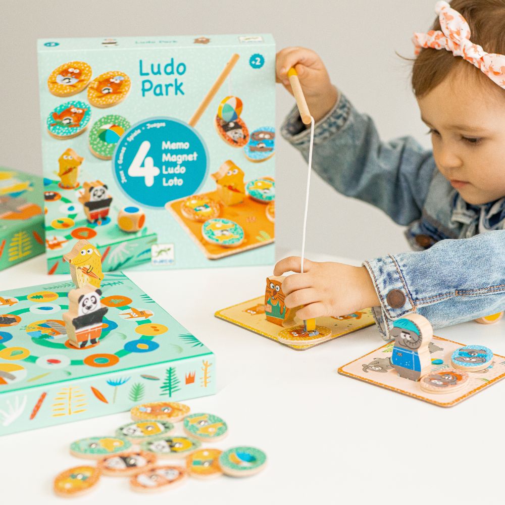 Набір ігор DJECO 4 в 1 Лудопарк (DJ01698)