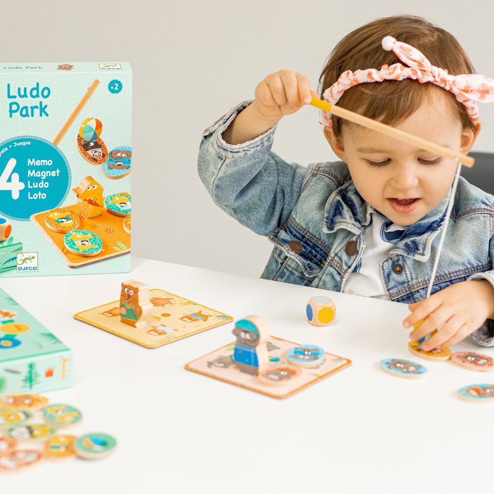 Набір ігор DJECO 4 в 1 Лудопарк (DJ01698)