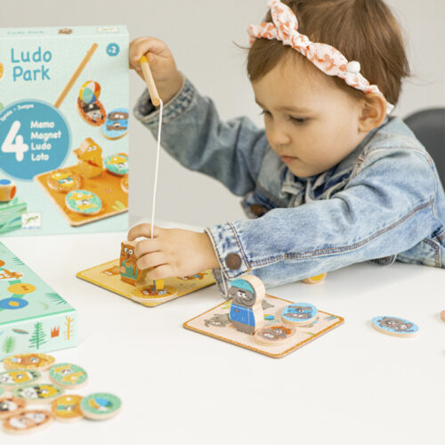 Набір ігор DJECO 4 в 1 Лудопарк (DJ01698)