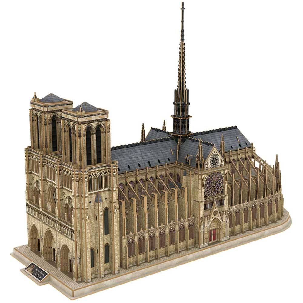 3D Puzzle Constructor Cubic Fun Notre Dame de Paris (MC260h)