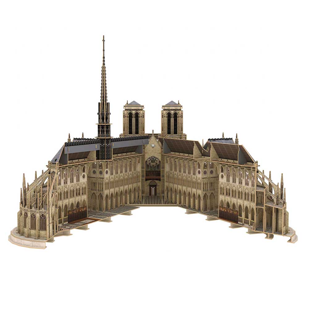3D Puzzle Constructor Cubic Fun Notre Dame de Paris (MC260h)