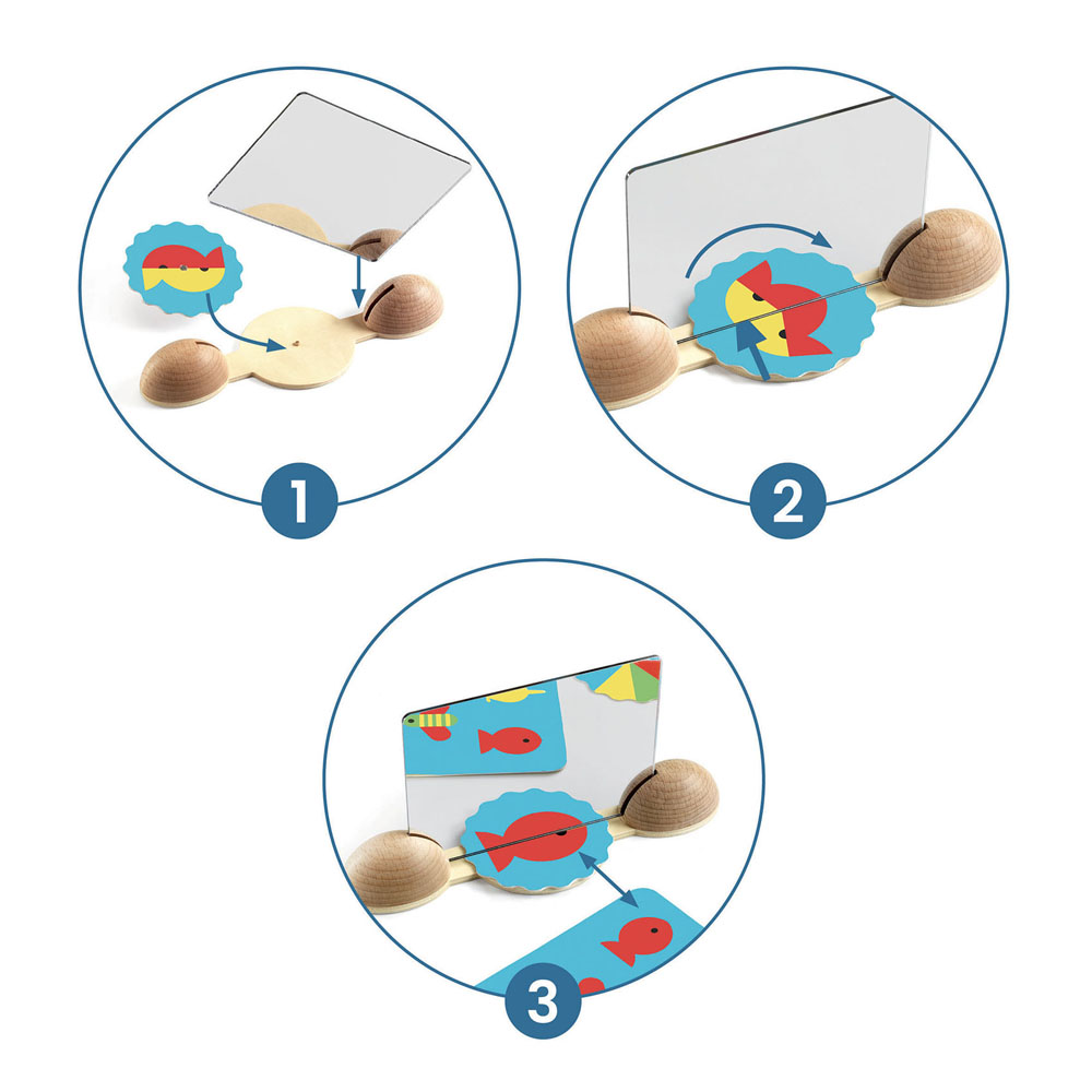 Игра DJECO Зеркальные картинки (DJ06481)