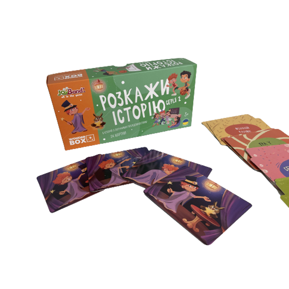 Набор логических карт JoyBand Расскажи историю. Серия 2 (WB102)