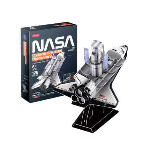 Тривимірна головоломка-конструктор CubicFun NASA Космічний шатл Діскавері (DS1057h)