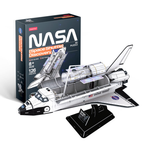Тривимірна головоломка-конструктор CubicFun NASA Космічний шатл Діскавері (DS1057h)