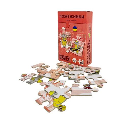 Набір пазлів JoyBand Пожежники 36 елементів (PB04)