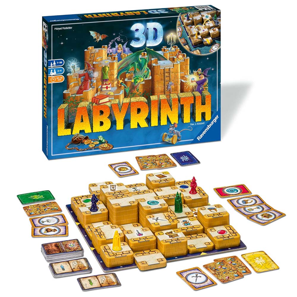 Настольная игра Ravensburger 3D Лабиринт (26831)