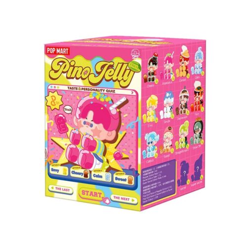 Игрушка-сюрприз POP MART с коллекционной фигуркой PINO JELLY серия Taste and Personality Quiz (PJWS-01)