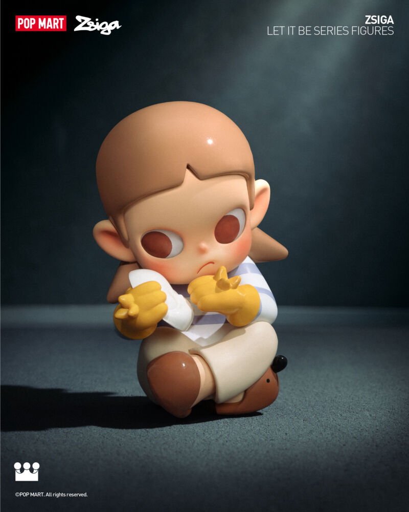 POP MART surprise toy with collectible figure ZSIGA Let It Be series (ZLIB-01)