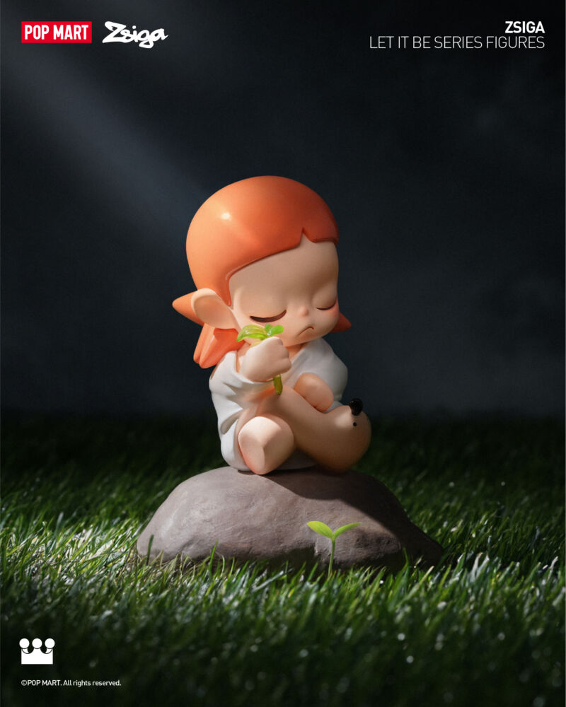 POP MART surprise toy with collectible figure ZSIGA Let It Be series (ZLIB-01)