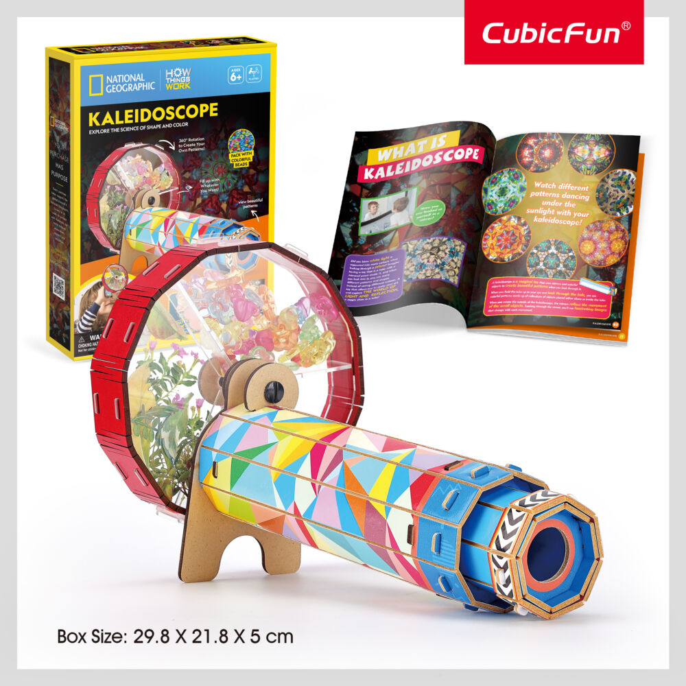 Cubic Fun Набір для моделювання STEM &#8220;Калейдоскоп&#8221; (DS1090h)