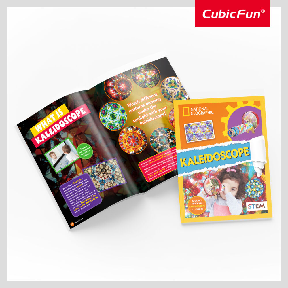 Cubic Fun Набір для моделювання STEM &#8220;Калейдоскоп&#8221; (DS1090h)