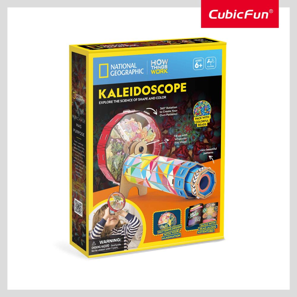 Cubic Fun Набір для моделювання STEM &#8220;Калейдоскоп&#8221; (DS1090h)