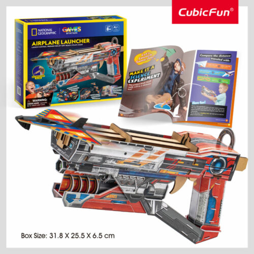 Cubic Fun Набор для моделирования STEM «Пусковая установка для самолетов» (DS1091h)