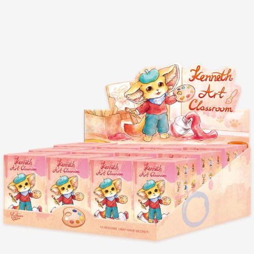POP MART surprise toy with collectible figure Kenneth Art Classroom series (KACS-01)