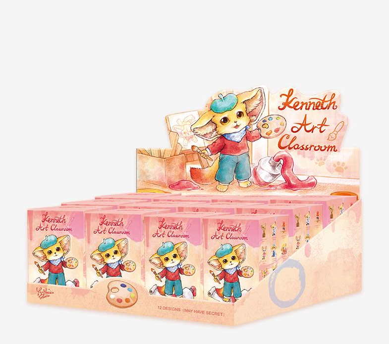 POP MART surprise toy with collectible figure Kenneth Art Classroom series (KACS-01)