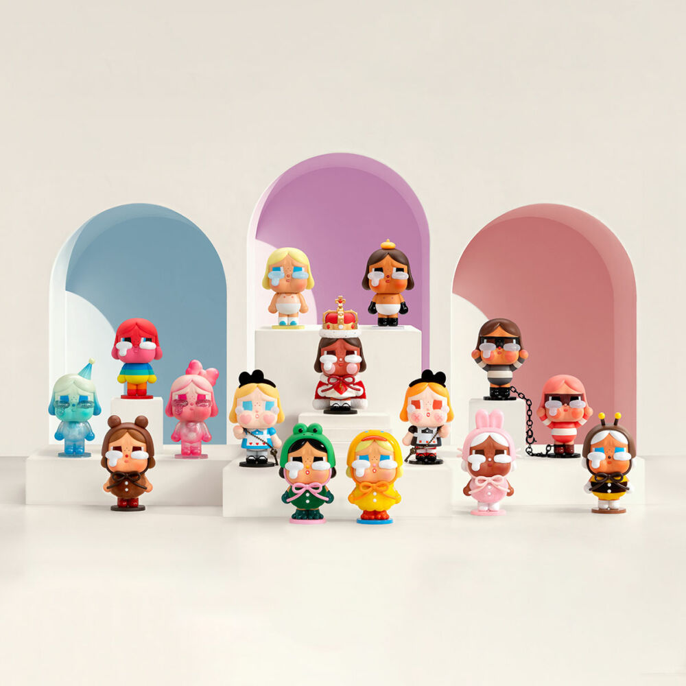 POP MART surprise toy with CRYBABY collectible figure series Crying Again (CBCA-01)