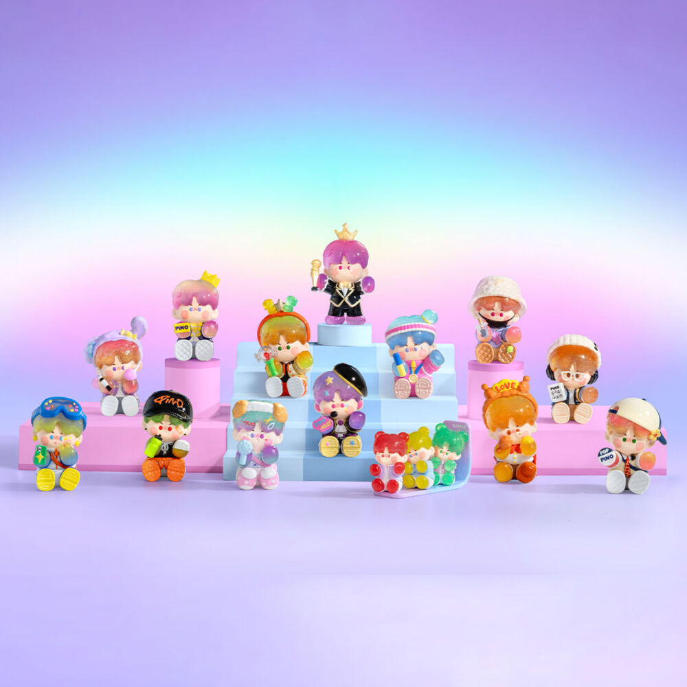Игрушка-сюрприз POP MART с коллекционной фигуркой PINO JELLY серия Star Project (PGSP-01)
