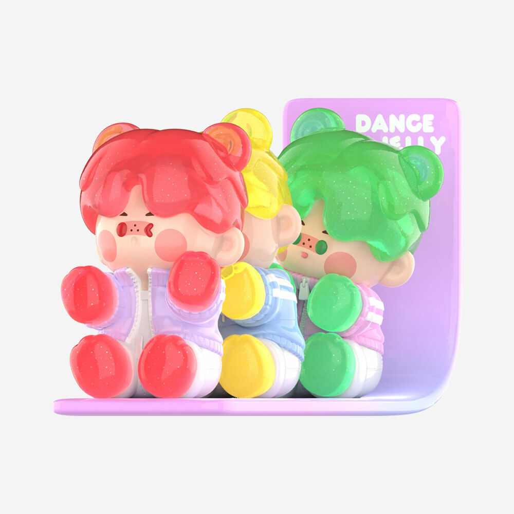 Игрушка-сюрприз POP MART с коллекционной фигуркой PINO JELLY серия Star Project (PGSP-01)