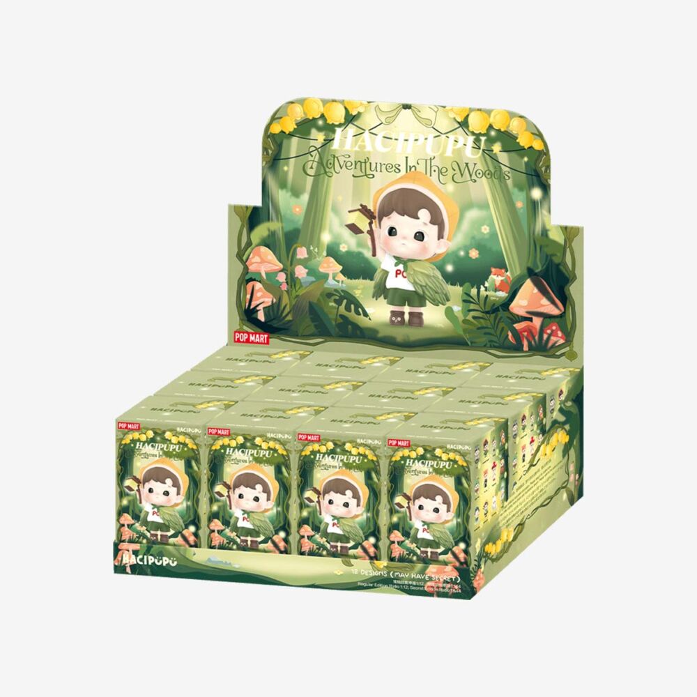 POP MART surprise toy with HACIPUPU collectible figure Adventures In The Woods series (HCPPW-01)