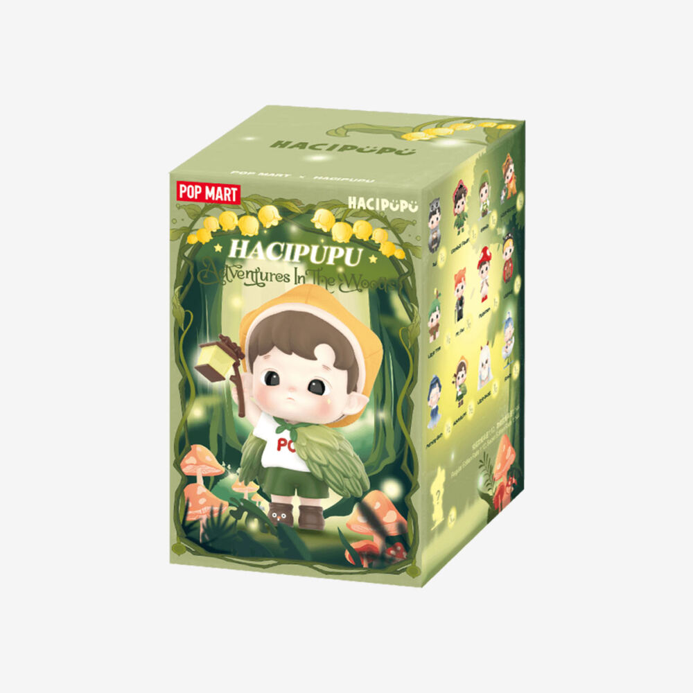 POP MART surprise toy with HACIPUPU collectible figure Adventures In The Woods series (HCPPW-01)