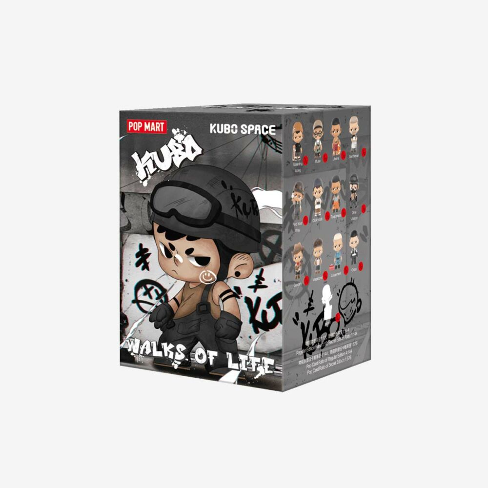 POP MART surprise toy with KUBO Walks of Life collectible figure (KBWOL-01)