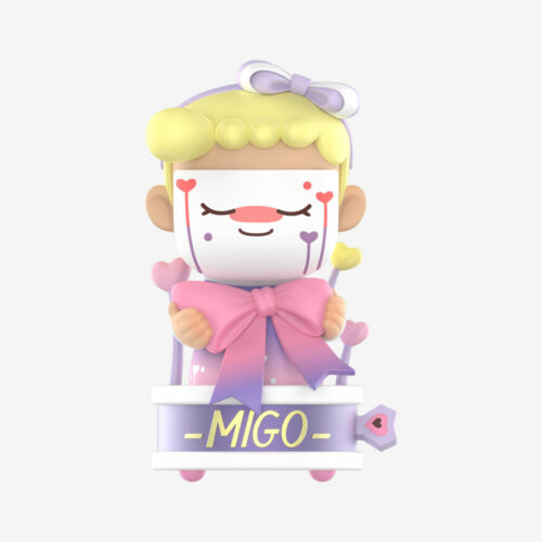 Игрушка-сюрприз POP MART с коллекционной фигуркой MIGO серия Twoface (MGTF-01)