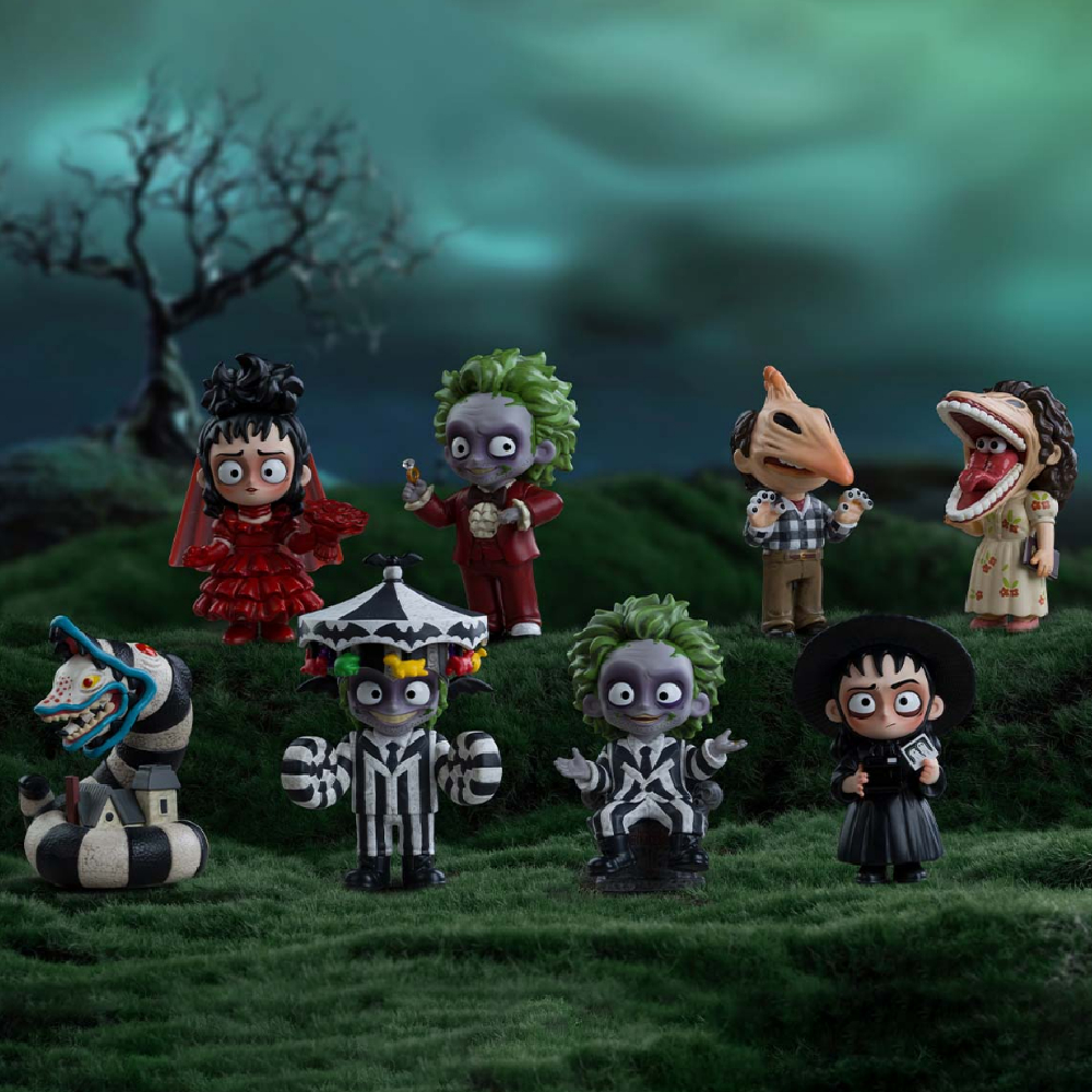 POP Mart surprise toy with Beetlejuice collectible figure (BJ-01)