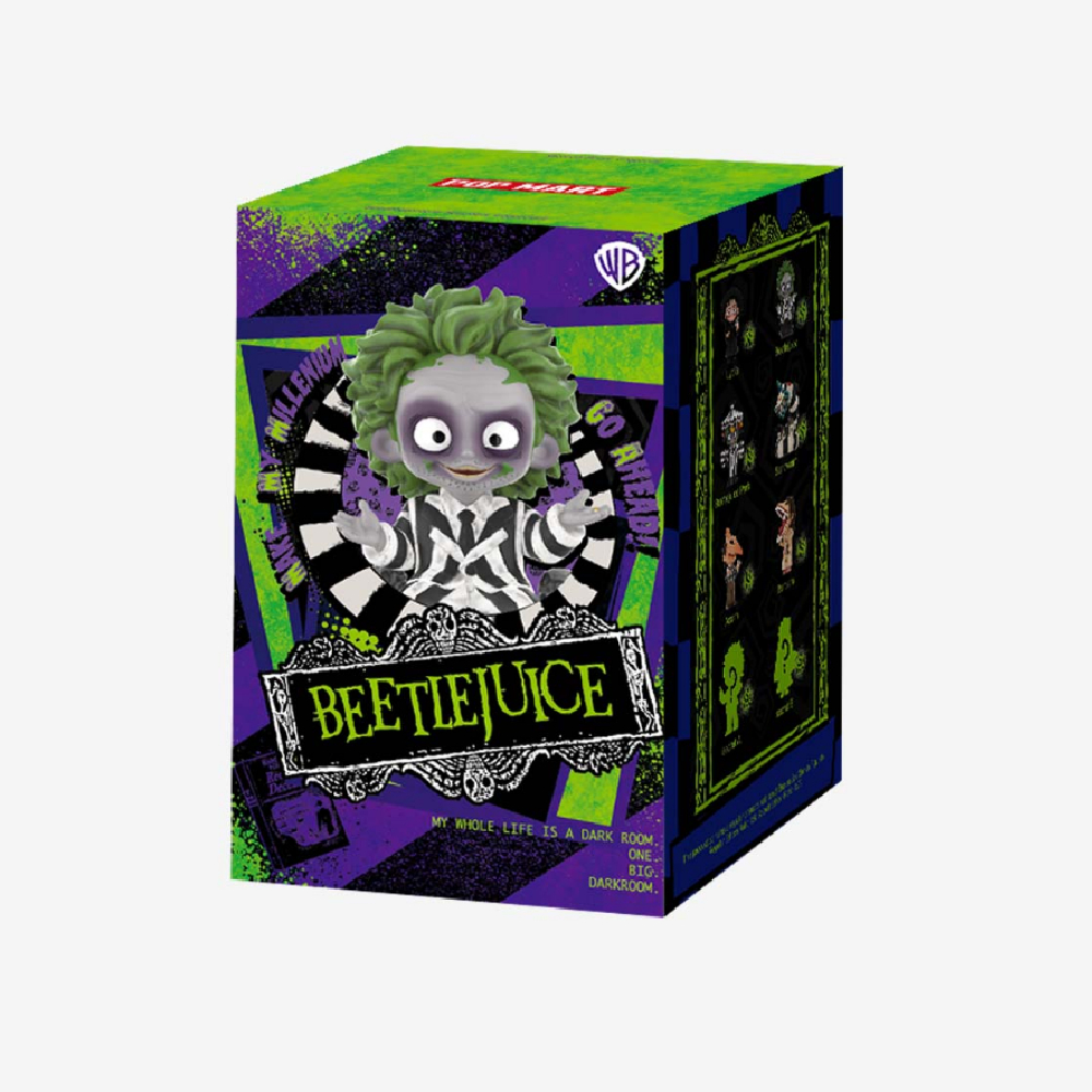 POP Mart surprise toy with Beetlejuice collectible figure (BJ-01)