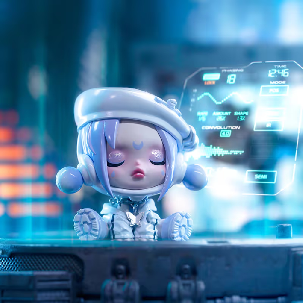 POP Mart surprise toy with SKULLPANDA collectible figure City of Night series (SPCN-01)