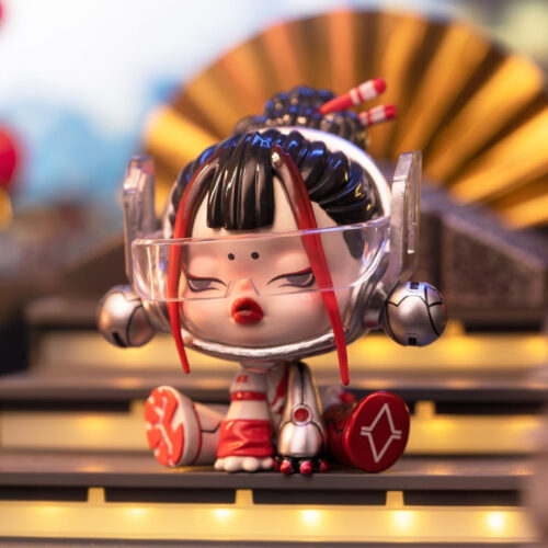 POP Mart surprise toy with SKULLPANDA collectible figure City of Night series (SPCN-01)