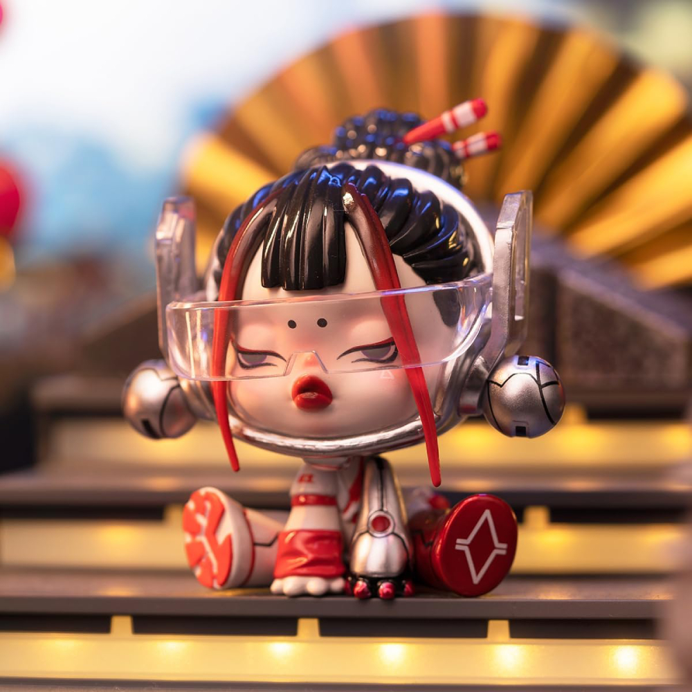 POP Mart surprise toy with SKULLPANDA collectible figure City of Night series (SPCN-01)