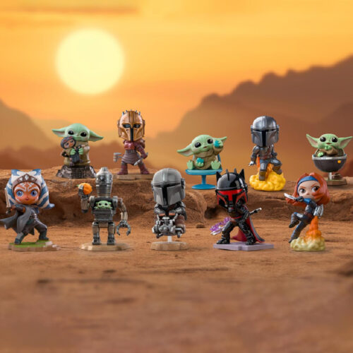 Игрушка-сюрприз POP Mart с коллекционной фигуркой Disney серия Mandalorian (SWM-01)