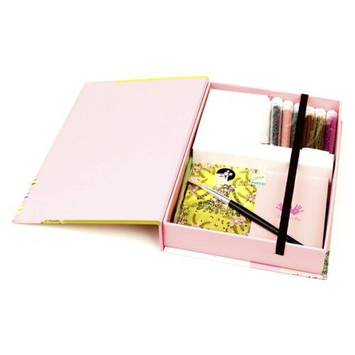 Художній комплект DJECO малювання блискітками Блискучі наряди (DJ09500)