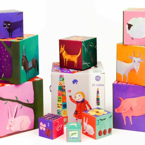 Pyramid DJECO Funny dice My friends (DJ08505)