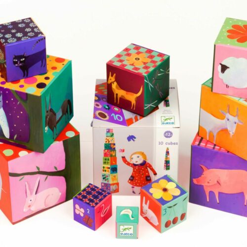 Pyramid DJECO Funny dice My friends (DJ08505)