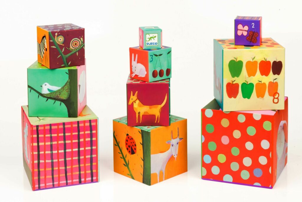 Pyramid DJECO Funny dice My friends (DJ08505)