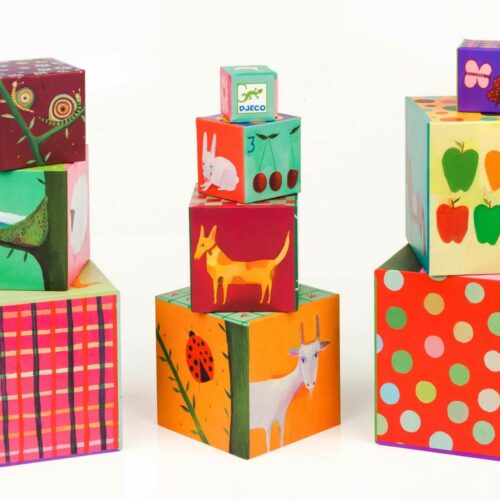 Pyramid DJECO Funny dice My friends (DJ08505)