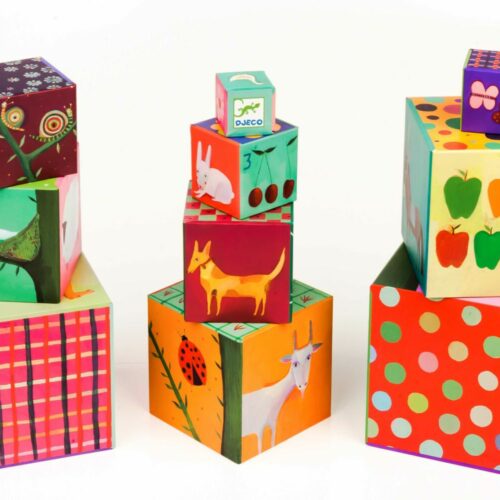 Pyramid DJECO Funny dice My friends (DJ08505)