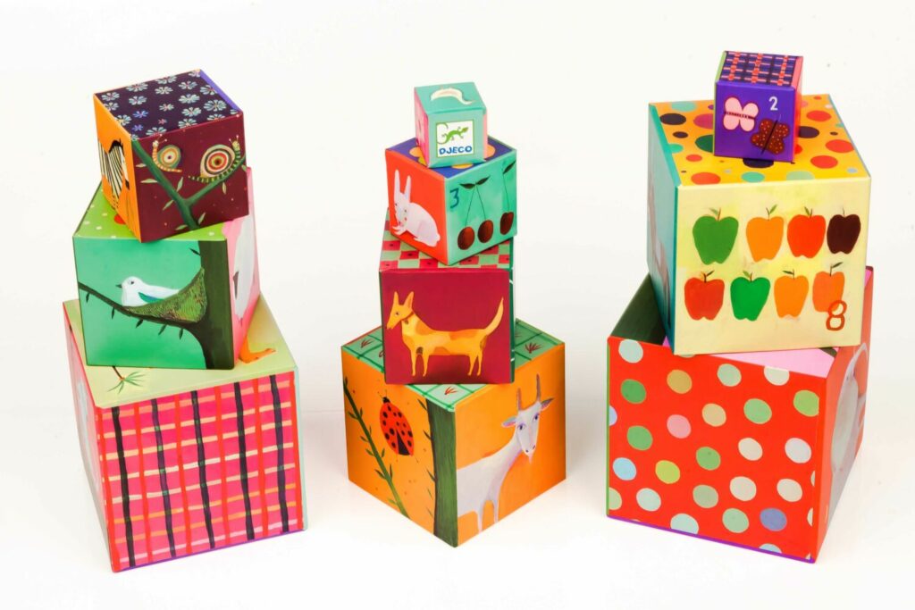 Pyramid DJECO Funny dice My friends (DJ08505)