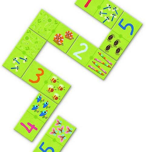 Игра-детское домино DJECO Раз Два Три (DJ08168)