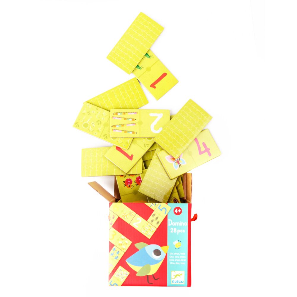 Игра-детское домино DJECO Раз Два Три (DJ08168)