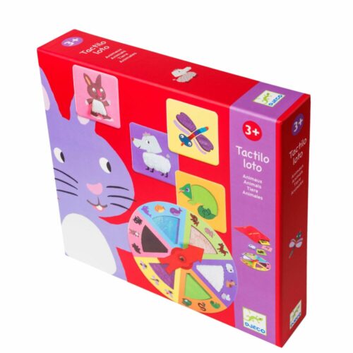 Игра тактильное лото DJECO Животные (DJ08129)