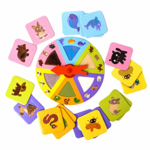 Игра тактильное лото DJECO Животные (DJ08129)