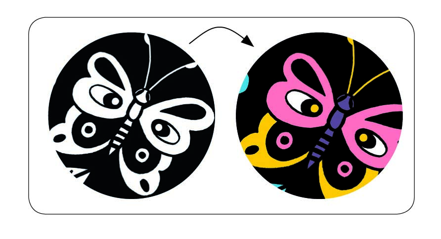 Художественный комплект DJECO для рисования Забавные животные (DJ09624)