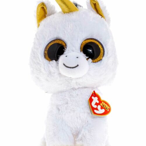 М&#8217;яка іграшка TY Белый єдиноріг Pegasus 25 см (36825)