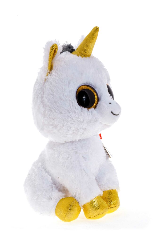 М&#8217;яка іграшка TY Белый єдиноріг Pegasus 25 см (36825)