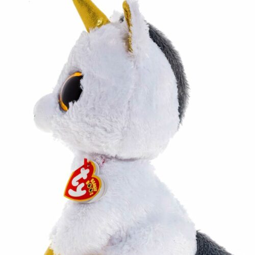 М&#8217;яка іграшка TY Белый єдиноріг Pegasus 25 см (36825)