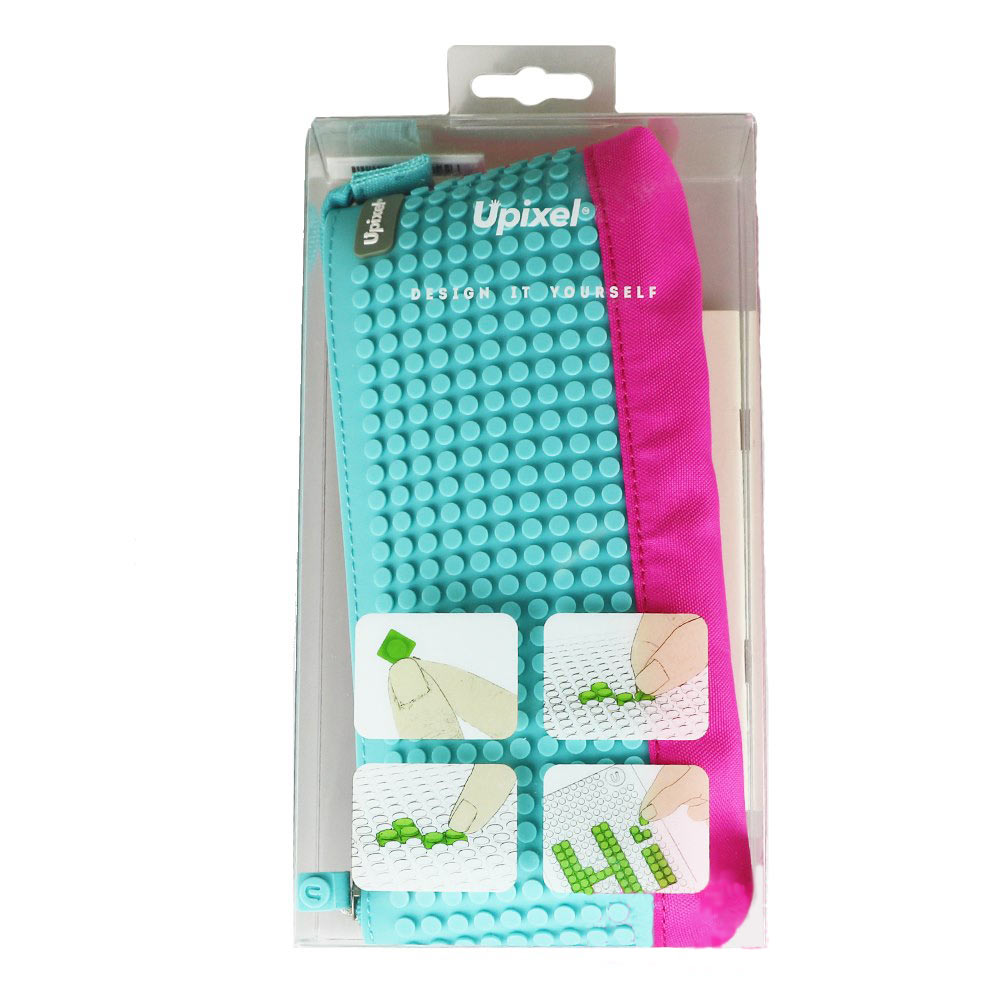Pencil case Upixel Fuchsia-blue (WY-B002C-A)